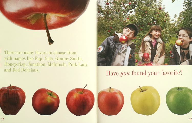 英文原版 美国国家地理 National Geographic Kids Apples for Everyone 苹果 儿童启蒙科普读物