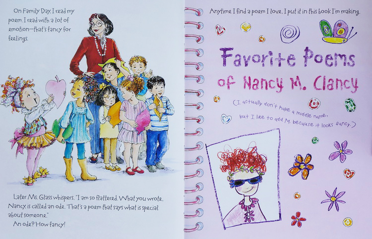 英文原版绘本 Fancy Nancy Bountiful Box of Books 漂亮的南希 礼品故事书 6册精装 送海报 小俏妞希希