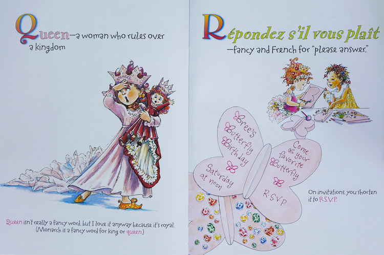 英文原版绘本 Fancy Nancy Bountiful Box of Books 漂亮的南希 礼品故事书 6册精装 送海报 小俏妞希希