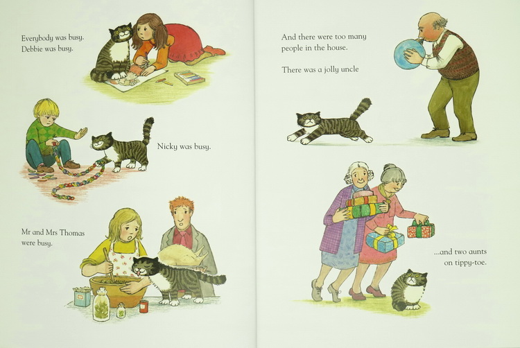 英文原版绘本 Mog the Forgetful Cat 小猫莫格故事宝宝10册 老虎来喝下午茶同作者Judith Kerr 启蒙认知 亲子阅读