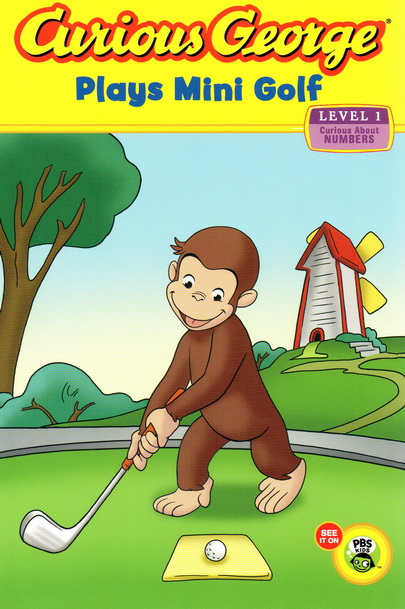 英文原版 Reading Fun with Curious George 6册礼盒装好奇猴乔治分级读物 附海报贴纸  英文启蒙绘本