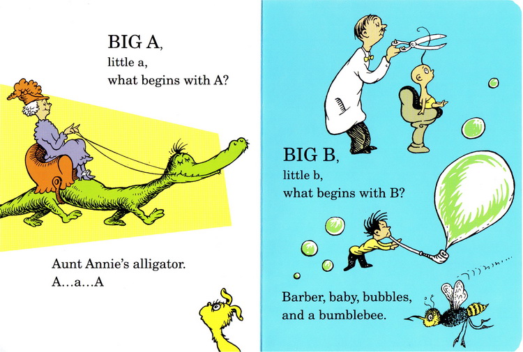 苏斯博士英文原版绘本 Dr.Seuss’s ABC 纸板书10册 幼儿启蒙分级读物 Step 廖彩杏推荐 儿童英文学习 Fox In Socks/Foot Book