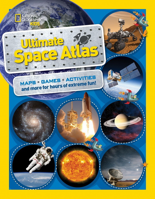 英文原版美国国家地理 National Geographic Kids:Ultimate Space Atlas 美国国家地理 太空