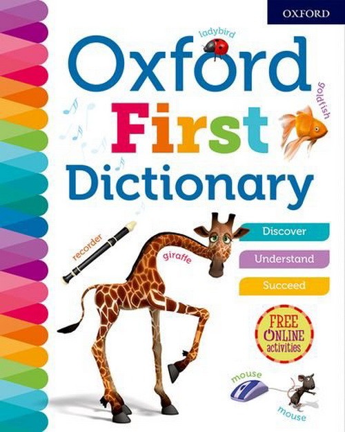 牛津初级英语词典Oxford First Dictionary Thesaurus 儿童字典 单词图解词典2册 幼儿园/小学低年级卖贝商城