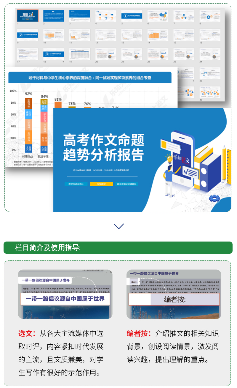 天利38套读时文学写作 高中通用版 2020新课标大语文高中语文作文素材大全时政热点新闻备考热点  高考总复习资料辅导资料书