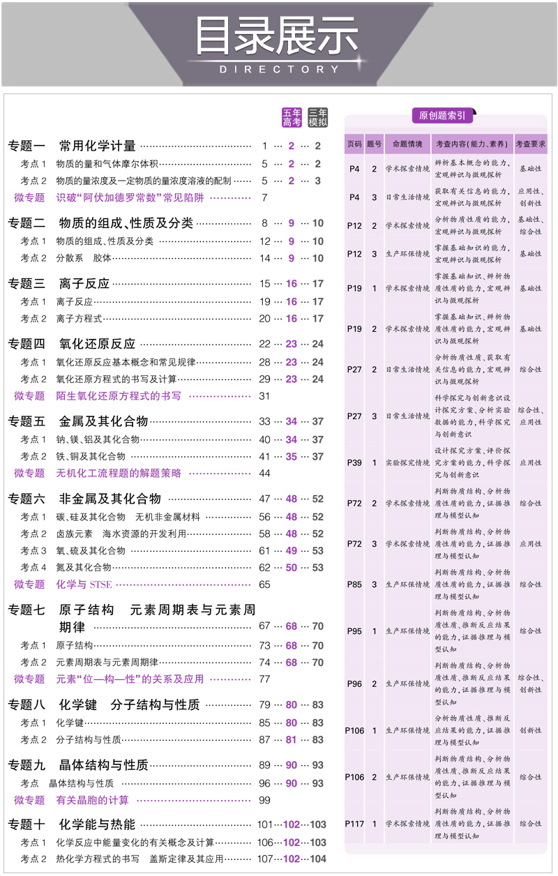 山东省选考专用 2021版53B高考化学五年高考三年模拟 高中高二高三总复习资料 曲一线5年高考3年模拟B版辅导工具书 含2020高考真题