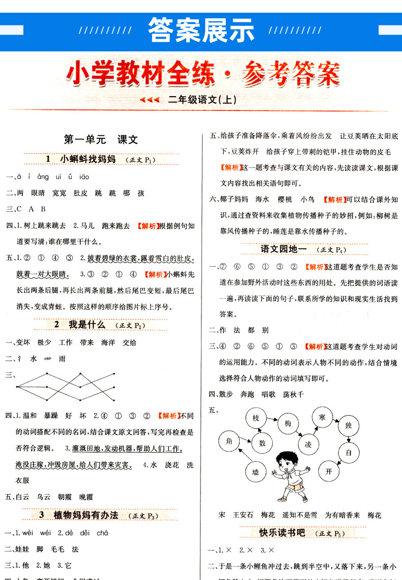 2020秋小学教材全练二年级上册全套 语文部编人教版 数学西南师大版 薛金星小学课本同步训练作业本西师版 小学生教辅资料练习册