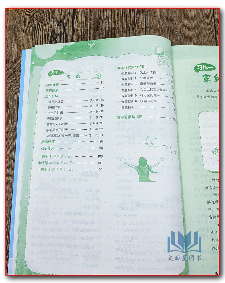 2020春新版春雨教育同步作文六年级下册语文人教版部编版6/六年级下春雨杯小学生有奖征文指定用书语文日记阅读写作看图写话训练