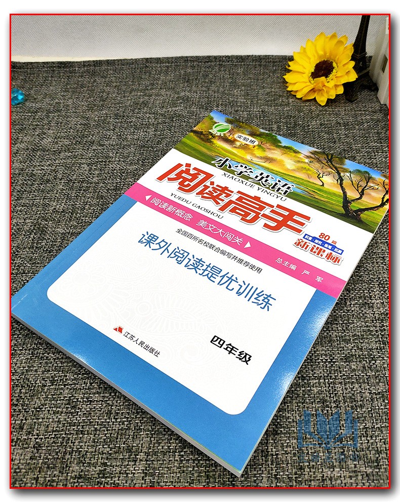 2020版 春雨教育 实验班小学英语阅读高手 课外阅读提优训练 4年级 四年级 80篇新课标  阅读新概念 美文大闯关 江苏人民出版社