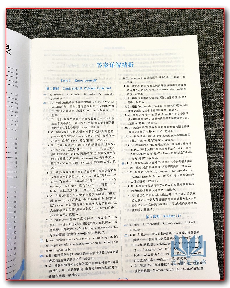 2020年秋 亮点给力提优课时作业本 英语 9 九年级 上册新课标含单元综合测试卷苏科版苏教版江苏版课本同步课时作业本初中教辅课时