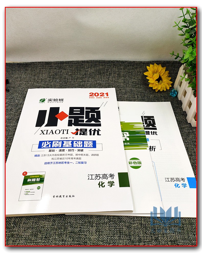 2021版 实验班小题提优必刷基础题江苏高考化学江苏专用中学教辅高三苏教版高考一轮二轮总复习训练习册资料辅导书含名校真题答案
