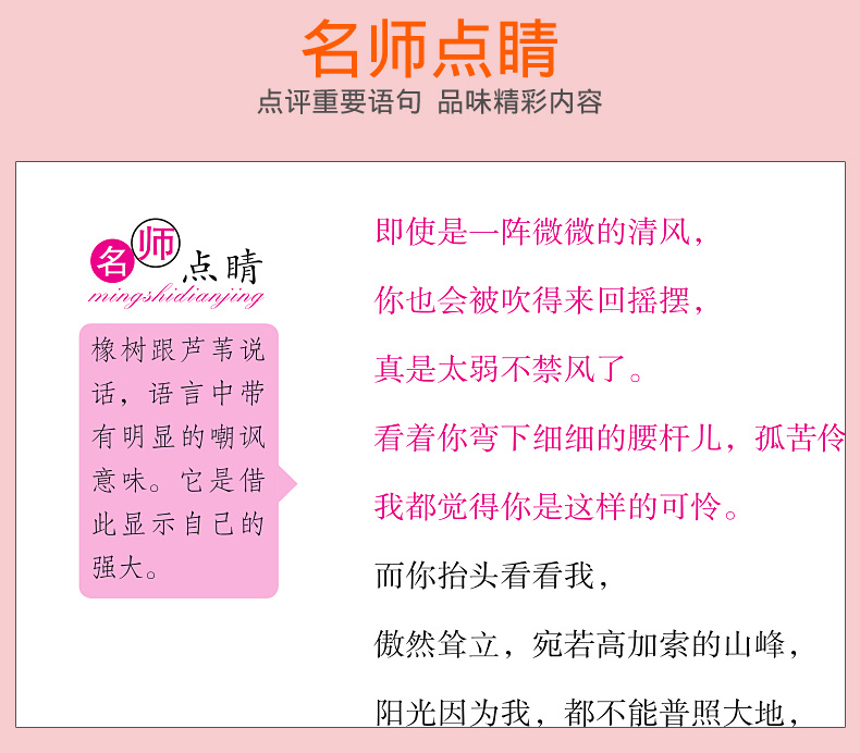 正版现货 无障碍名著 大阅读系列 克雷洛夫寓言 分级阅读名师辅导 与课本同步 新课标课外经典名著阅读 世界名著经典名著赏析阅读