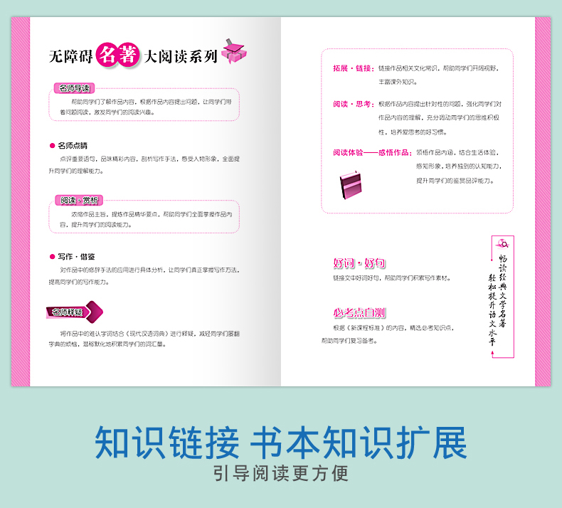 正版现货 无障碍名著 大阅读系列 鲁迅杂文精选 分级阅读名师辅导 与课本同步 新课标课外经典名著阅读 世界名著经典名著赏析阅读