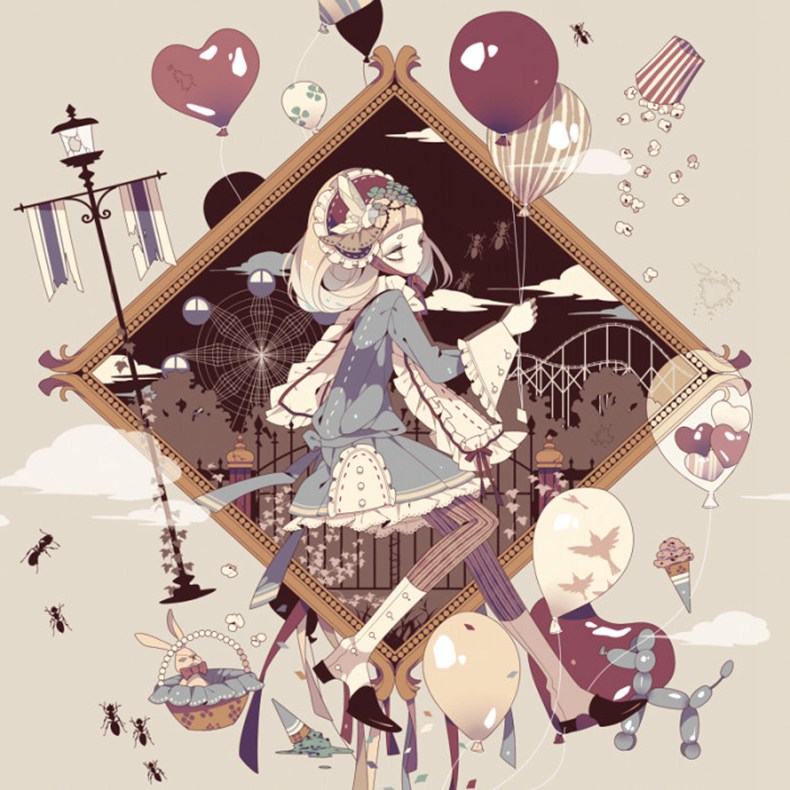 正版套装2册ryotah插画作品集貘之国樒作品集pixiv人气插画师keeggy