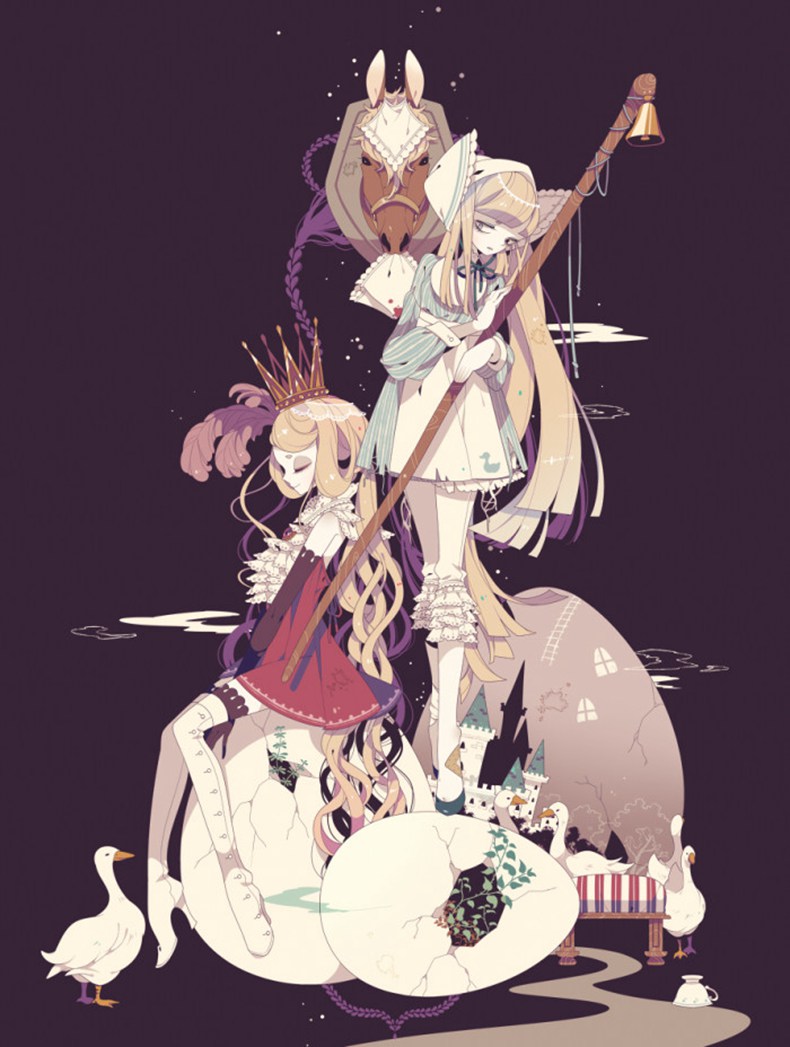 赠精美海报樒作品集貘之国天才插画师keeggy的个人插画集正版貘之国