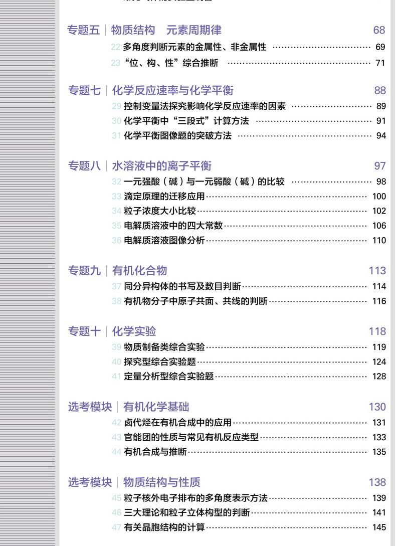 高中题型清单化学2020版 高一高二高三通用题型训练手册 高中化学题型全归纳挑战压轴题高中化学必修+选修解题方法总结 高中