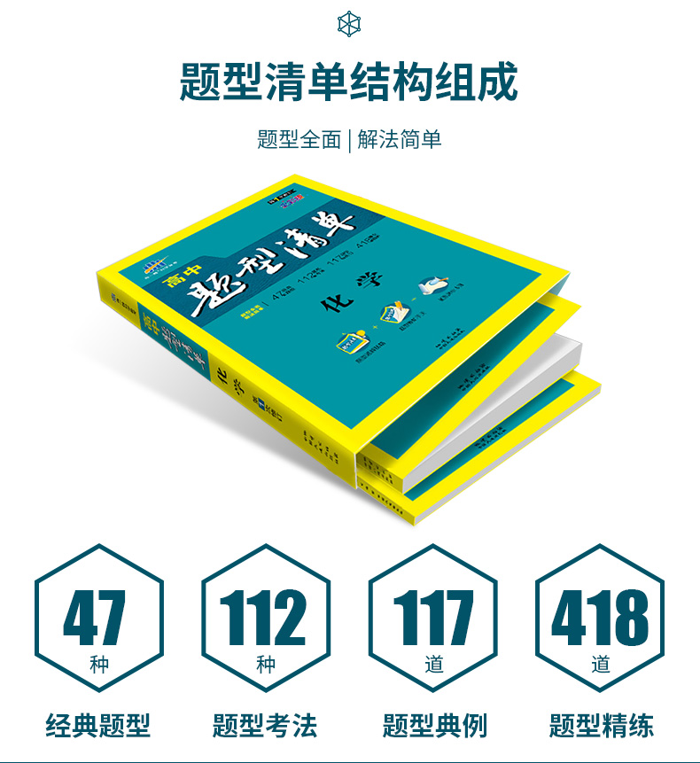 高中题型清单化学2020版 高一高二高三通用题型训练手册 高中化学题型全归纳挑战压轴题高中化学必修+选修解题方法总结 高中