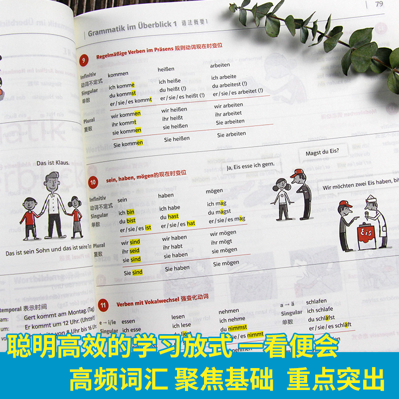 【正版】欧标德语教程A1学生用书+德语教程A1练习册 全套2册 欧标德语学习培训教材练习册 德语入门教材 基础德语教材
