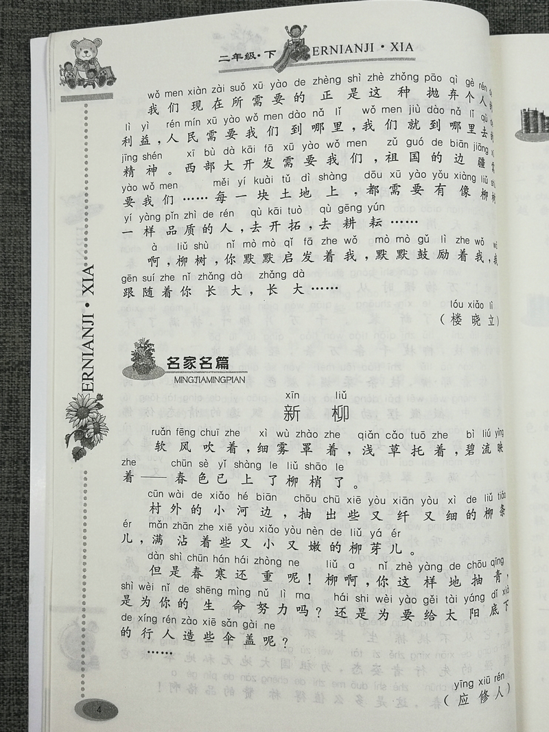 正版2020春小学语文课文同步拓展阅读2年级下二年级下册人教版全国人教部编版小学生配套教材教辅书籍专项突破强化辅导书