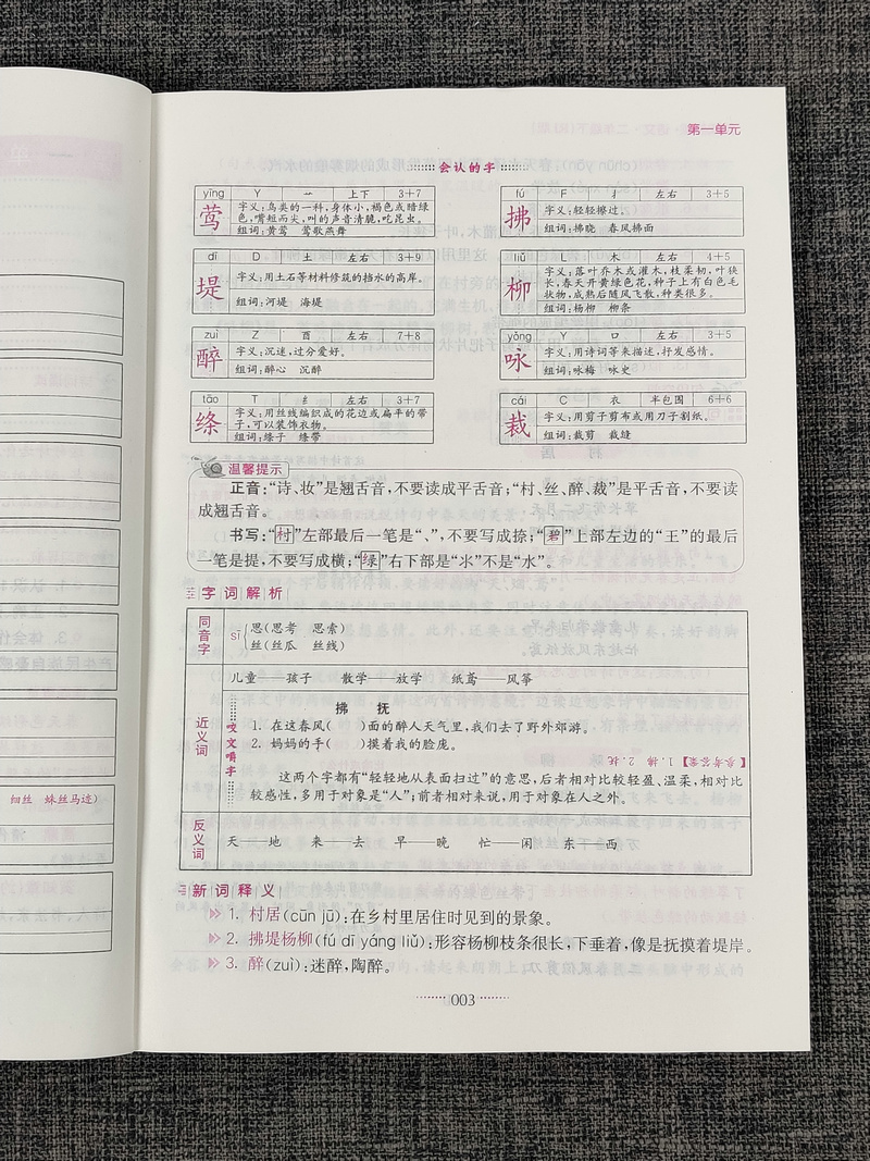 现货新版2020名师点拨课课通二年级下册语文部编版人教版小学2年级下教材全解析小学生下学期江苏适用同步解读讲解复习资料辅导书