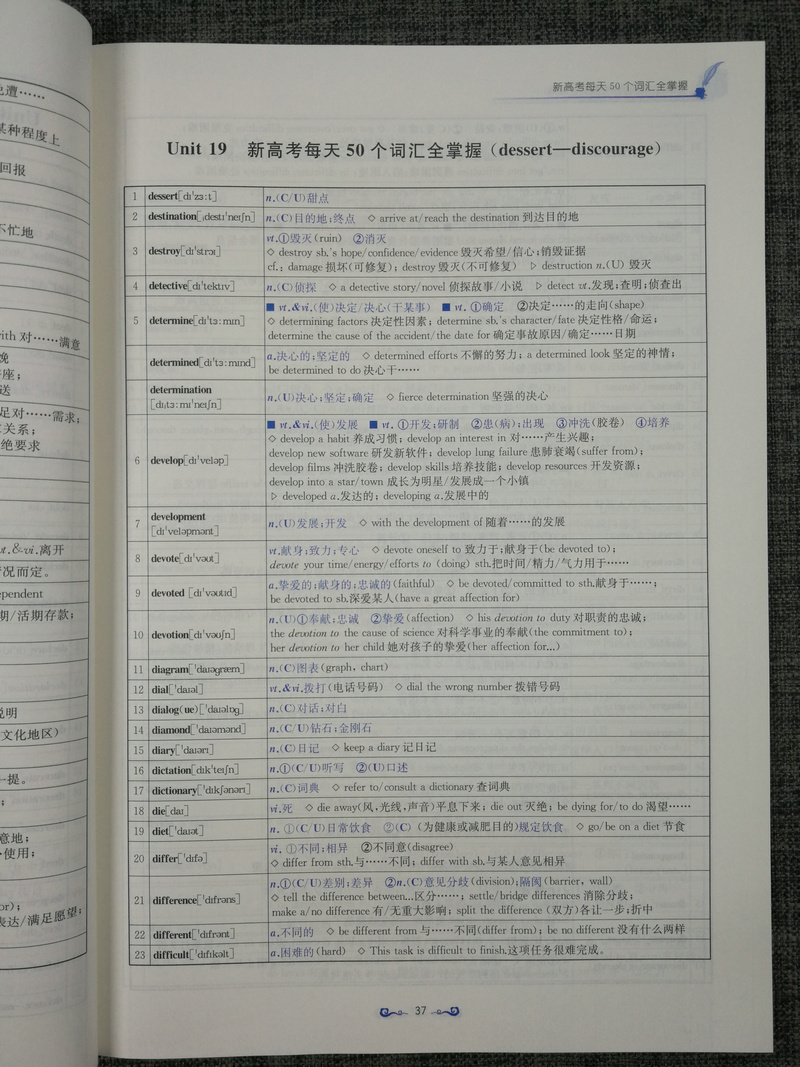 2020新版高中英语新课标考纲词汇3500+全国版全国通用高一至高三高考英语词汇掌握收录考纲词汇注重词块搭配 南京出版社诚康文化