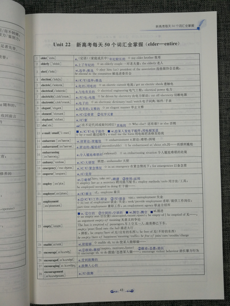 2020新版高中英语新课标考纲词汇3500+全国版全国通用高一至高三高考英语词汇掌握收录考纲词汇注重词块搭配 南京出版社诚康文化