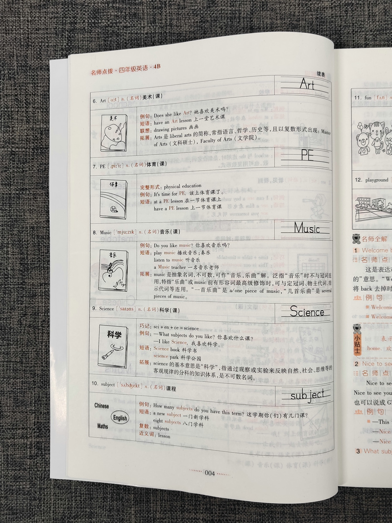 现货2020春新版名师点拨课课通教材全解析小学英语四年级下4年级下册苏教版译林版教材全解课堂讲解训练辅导书江苏凤凰美术出版社