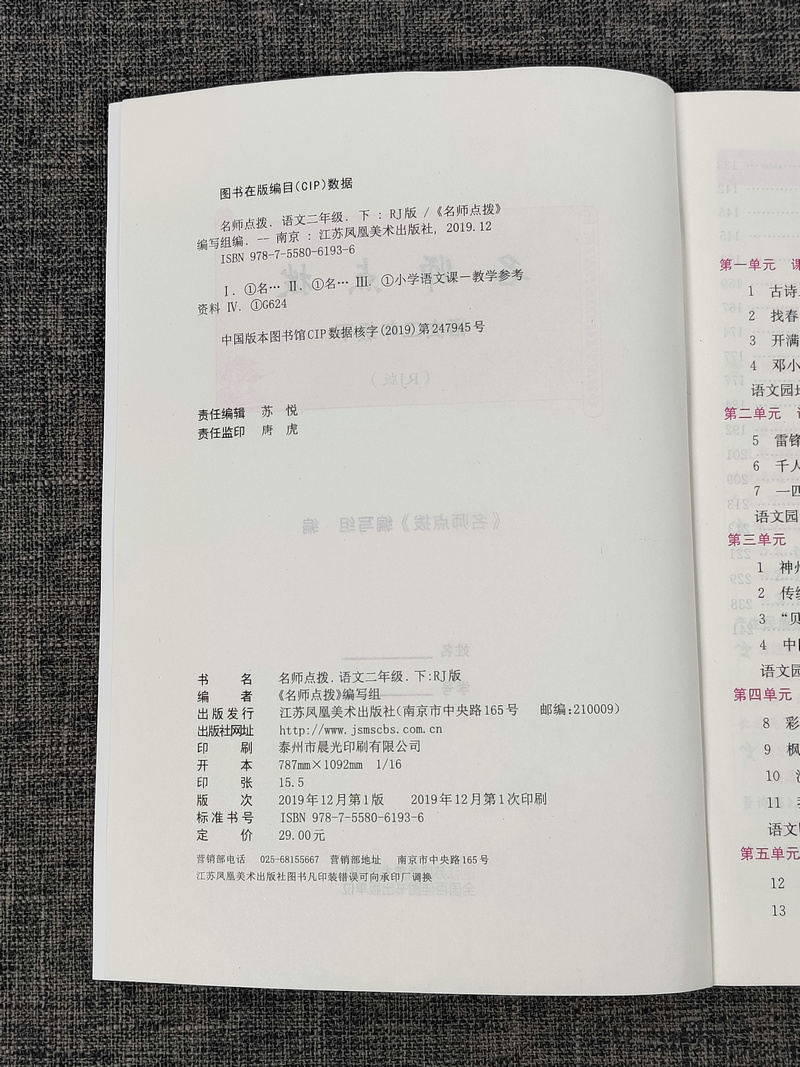 现货新版2020名师点拨课课通二年级下册语文部编版人教版小学2年级下教材全解析小学生下学期江苏适用同步解读讲解复习资料辅导书