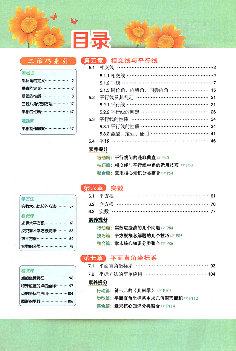 点拨七年级下册数学人教版 RJ版初一1数学教材同步点拨训练辅导资料 荣德基 特高级教师点拨7年级下册数学完全解读教辅书