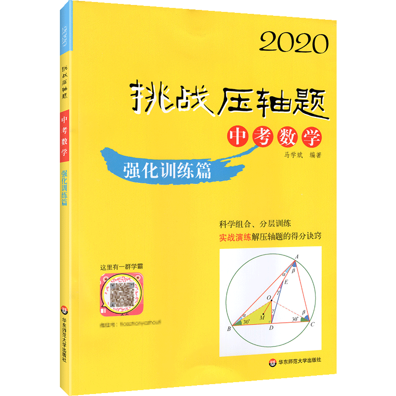 2020挑战压轴题中考数学强化训练篇 七八九年级初中数学提高总复习辅导资料书 初一初二初三中考数学历年真题试卷模拟练习册教辅书