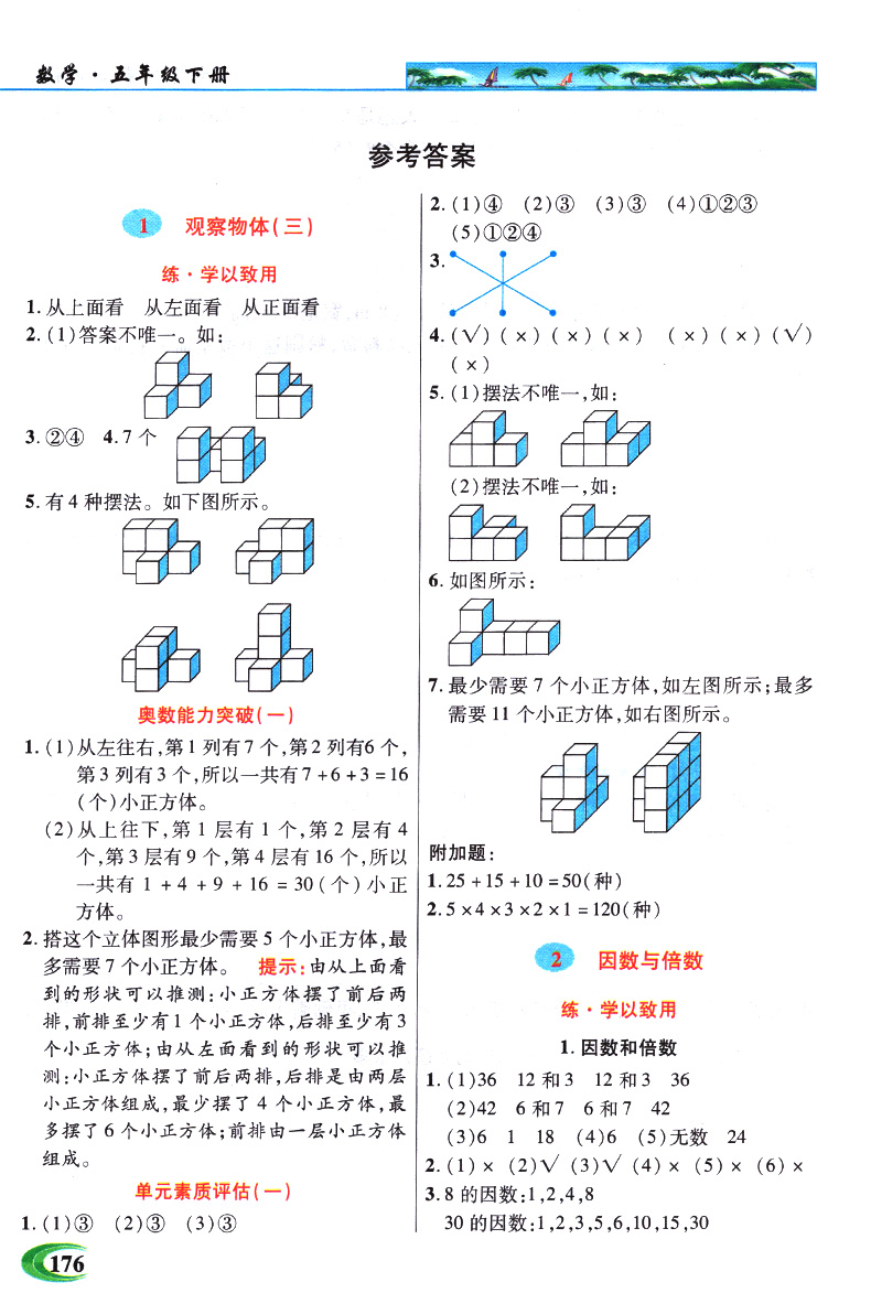 2020新版英才教程五年级下册语文数学英语人教版RJ全套3本 小学生5年级下语数英同步教材解读课本全解全析 字词句篇练习解读辅导书