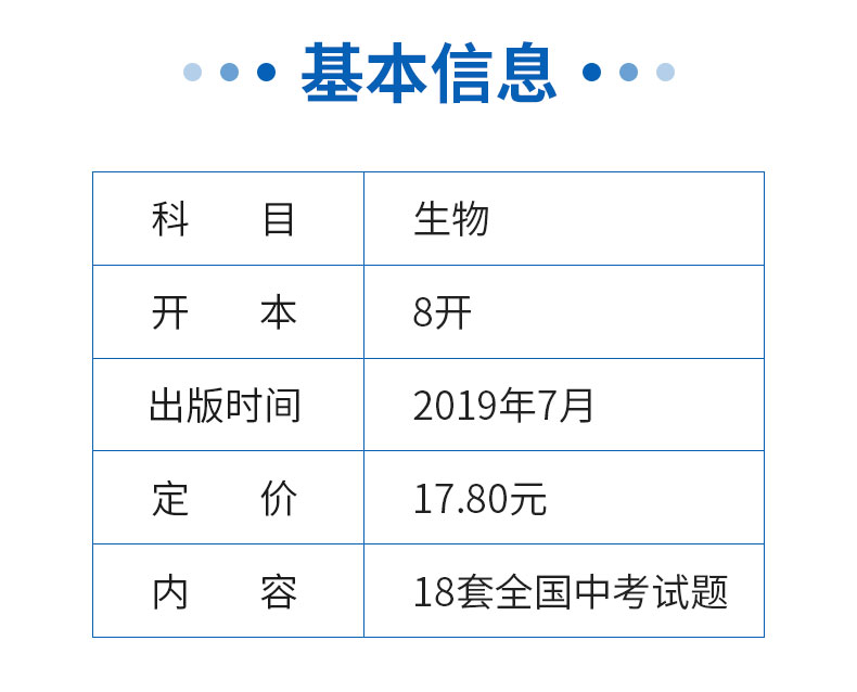 2020天利38套生物中考试题精选 2019初中生物中考全国历年真题试卷 初三九年级中考真题汇编同步练习模拟试卷中考总复习辅导资料书