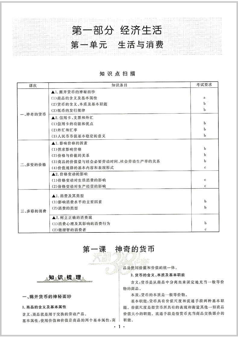 2020版天利38套 浙江省学考复习全攻略 思想政治 高中生高一二三高考总复习资料课时训练真题模拟冲刺单元测试学业水平卷题辅导书