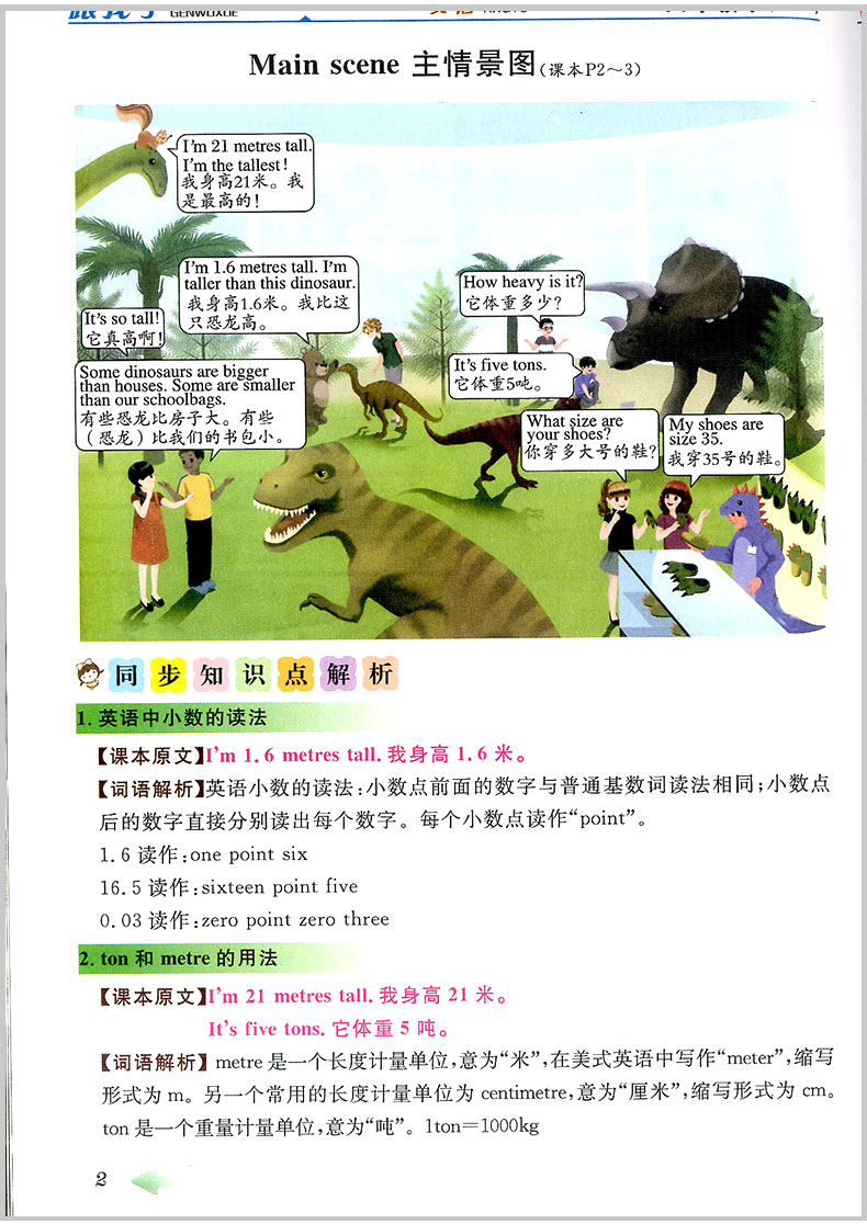 2020春 跟我学英语 六年级下册 人教版 小学生同步教材讲解课本配套学习工具书教案本教师全解全析总复习参考资料详解辅导解读指导