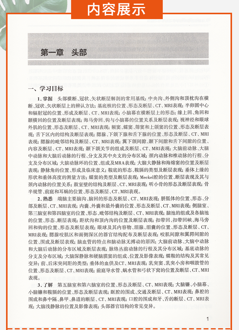 正版 人体断层影像解剖学学习指导与习题集(第2版/十三五规划教材 付升旗 王振宇主编) 人民卫生出版社 9787117243285