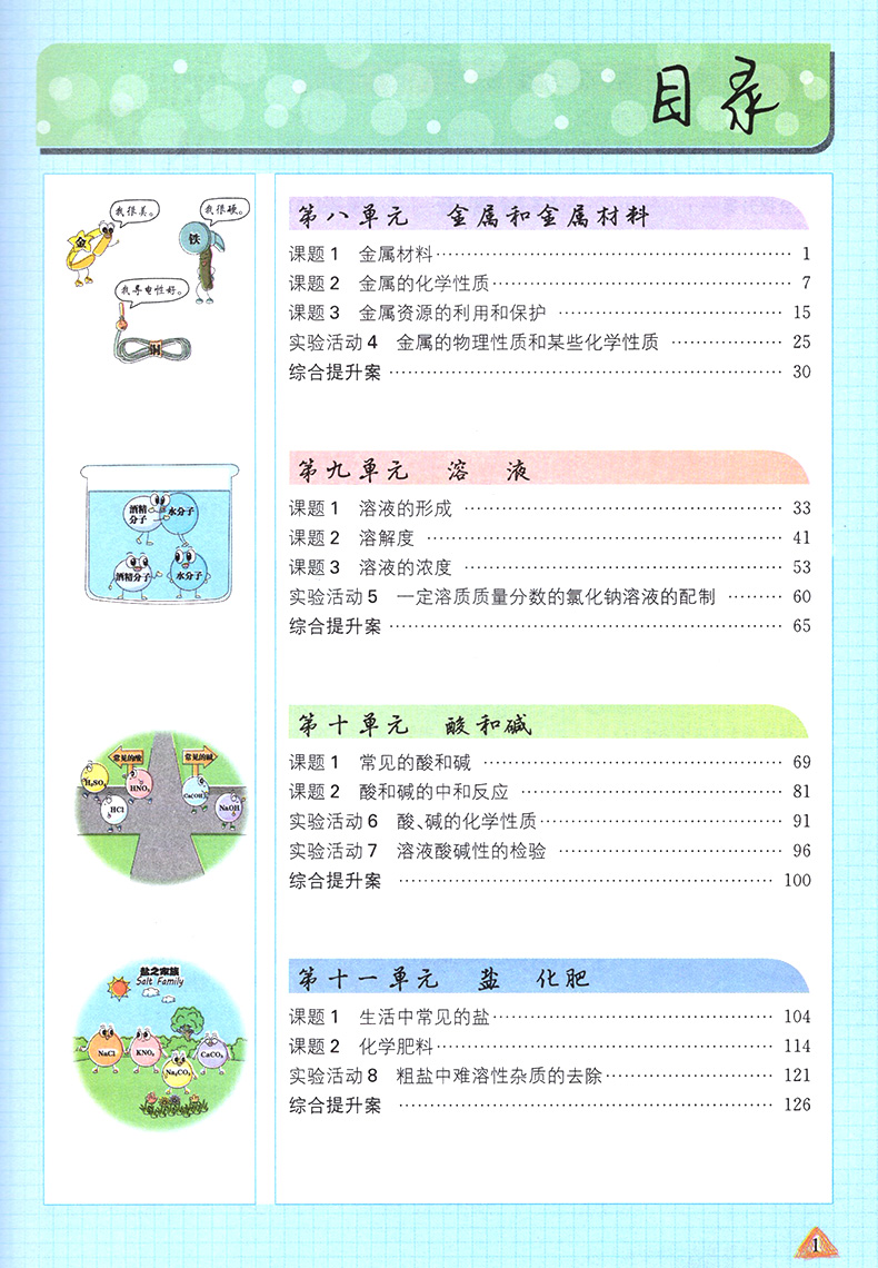 尖子生学案九年级下册化学2020人教版 初中初三下尖案化学教辅书 九年级下化学教材完全解读 九下化学全教材解培优训练教辅导资料