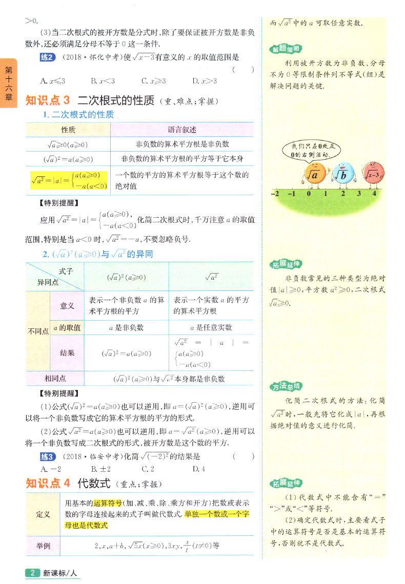 尖子生学案八下数学 人教版 初中初二下尖案数学同步教辅书八年级下数学教材完全解读 八下数学全教材解培优训练教辅导资料书