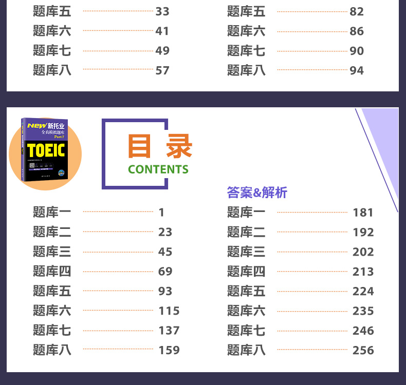 【官方直营】2020新版托业英语考试TOEIC新托业全真题库Part1234567托业词汇托业考试历年真题 toeic 2020新托业 托业高分强化训练