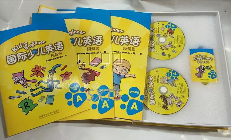 官方正版 Kid’s Beginner 剑桥国际少儿英语预备级A学生包a活动用书学生用书适合4-6岁外研社国际少儿英语起点教材英语自学教程书