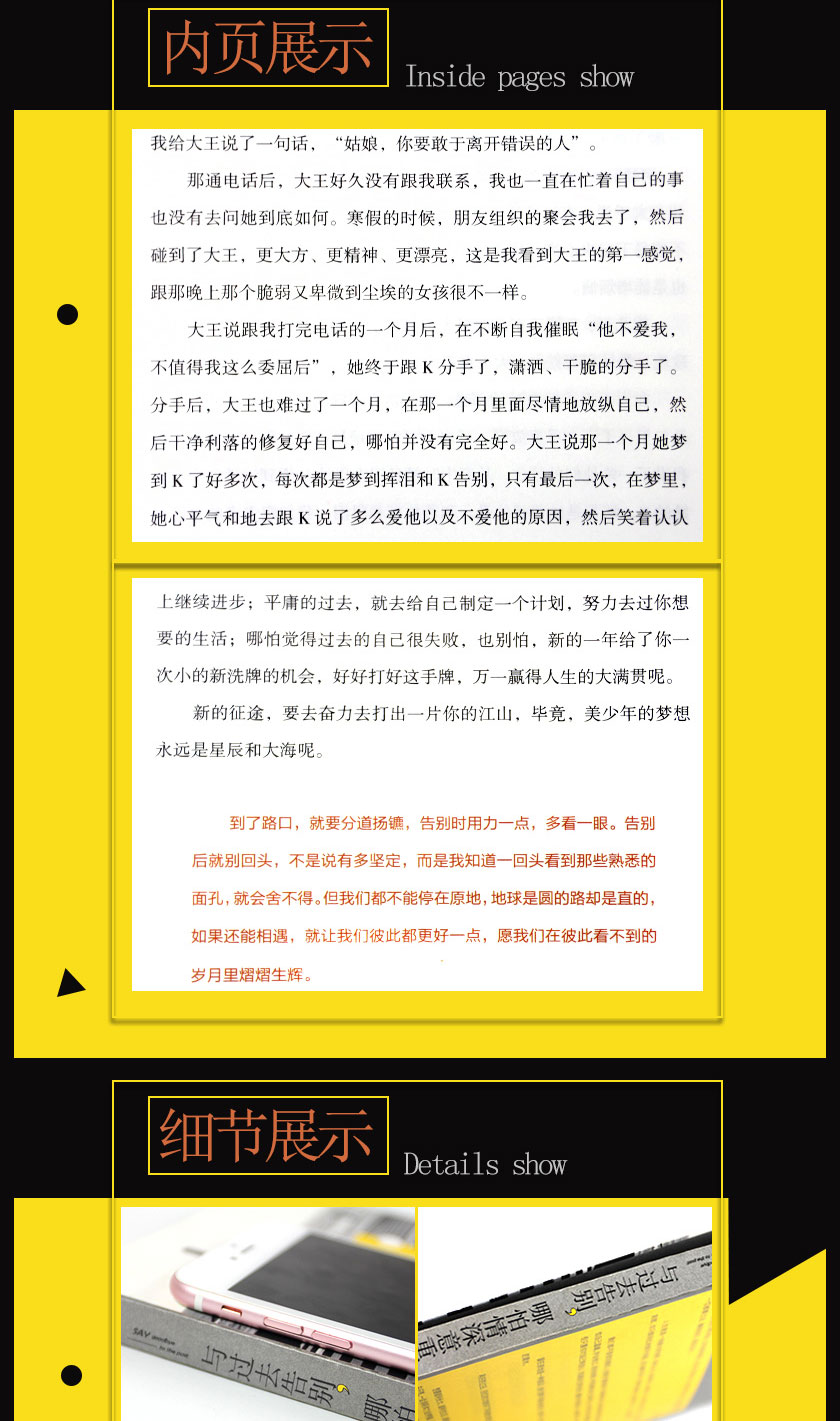 正版包邮 与过去告别 哪怕情深意重 生活即是不停的告别 我们由此得以顿悟和成长 得到与失去 中国现当代文学 励志情感小说