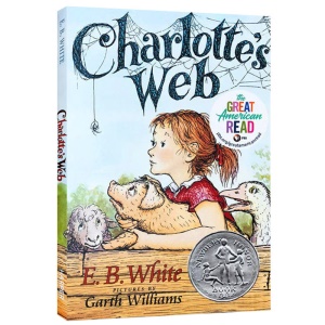 夏洛的网 英文版 Charlotte’s Web 夏洛特的网 英文原版 EB怀特 纽伯瑞文学奖 外国儿童经典文学小说 中小学课外读物 原版童书