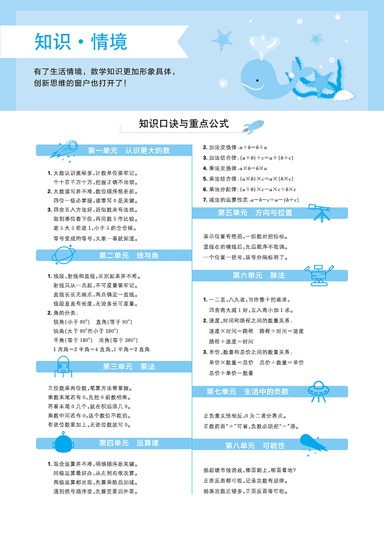 《2021版 乐学一起练 数学上四年级BS