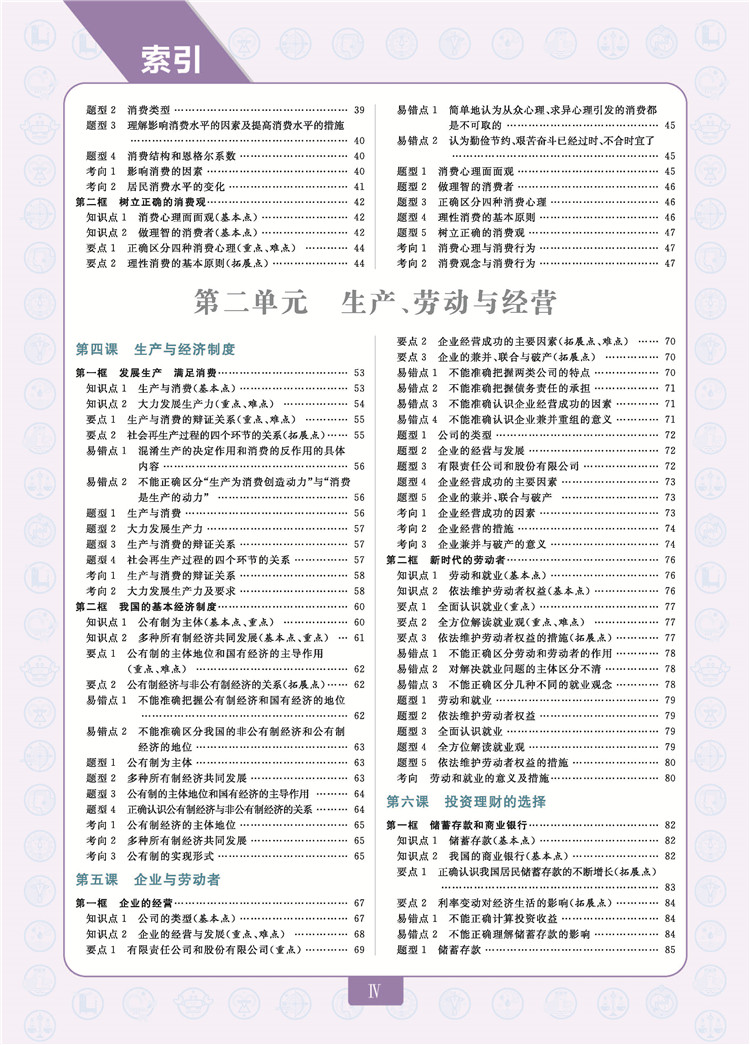 《2020版 教材划重点 高中政治 高一①必修1 RJ版 人教版