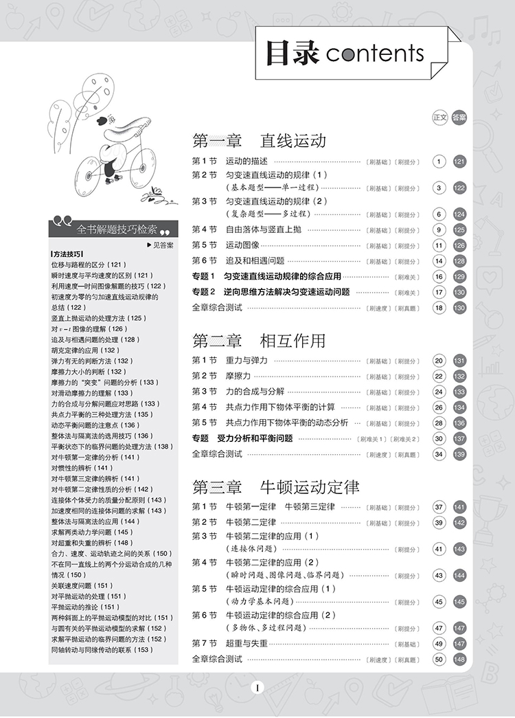 《2021版 高考必刷题物理1 运动与力 机械能 动量 高考专题突破