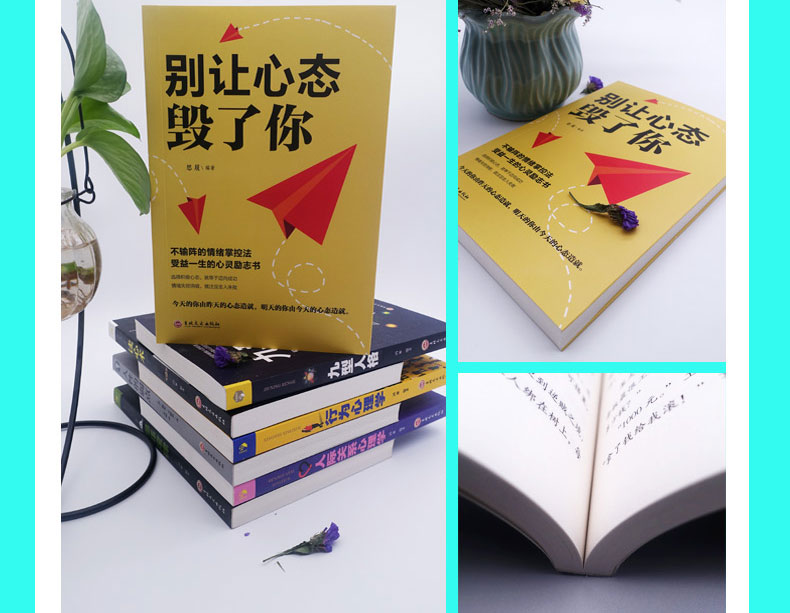 别让心态毁了你 心理学成功励志书籍人生成长修炼课实现情绪管理自我控制社会与生活说话技巧心理学入门基础经典书籍