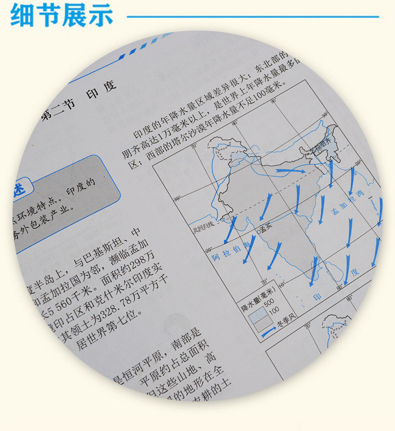 河南专版 北斗地图 新课标 新考纲 新教程 区域地理 王树声地理教学研究室 编著 高中 初中地理 区域地理 山东省地图出版社