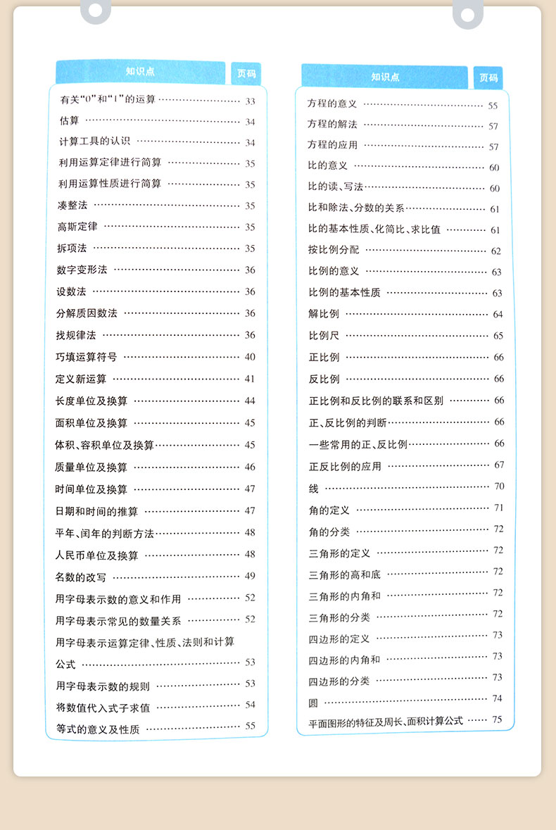 培优宝典知识集锦数学升级版 小升初必备总复习资料数学辅导书籍小学数学知识公式大全知识要点考点解析经典例题解答解析小学数学