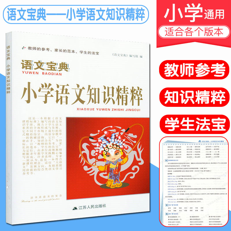 小学语文同步学习工具书总复习资料小学语文小升初知识大全手册教师