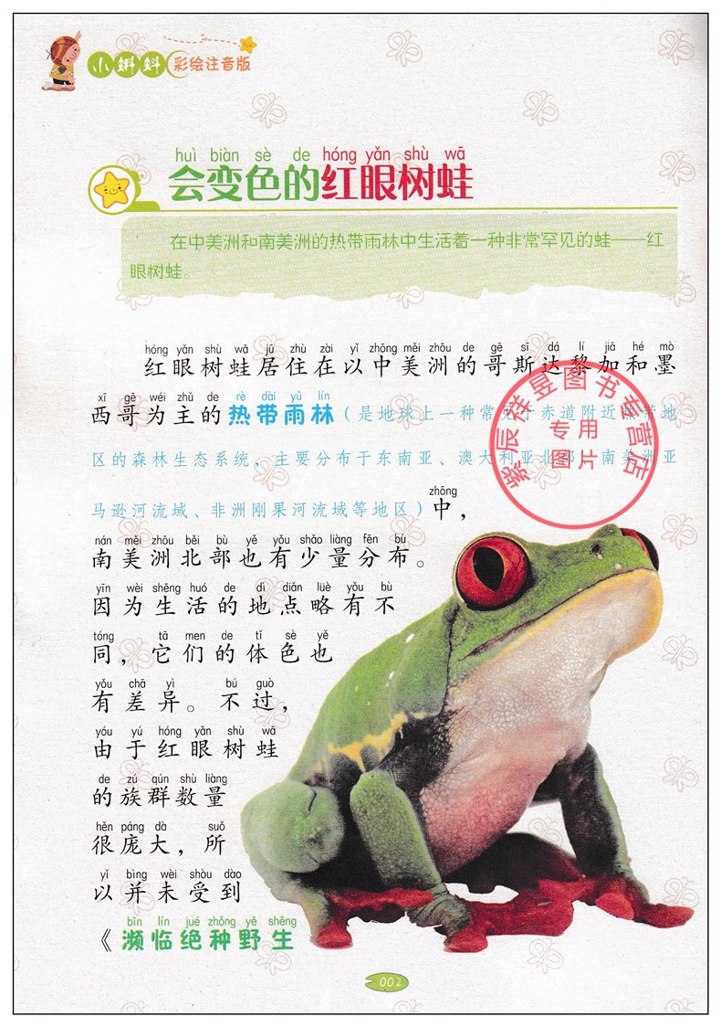 买一送一 正版图书优惠包邮 探秘两栖爬行动物 小蝌蚪彩绘注音版系列  适合小学1到3年级学生阅读语文拼音读物