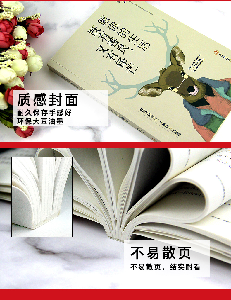 4册 把生活过成你想要的样子+愿你的生活既善良又有锋芒+你不努力谁也给了你想要的生活+你若不勇敢谁替你坚强 成功励志书籍 1023